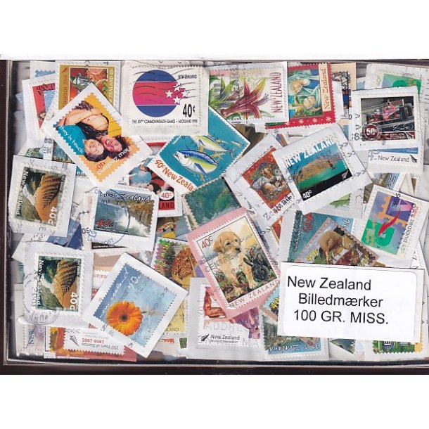 New Zealand - 100 g. Billedm�rker - Mission