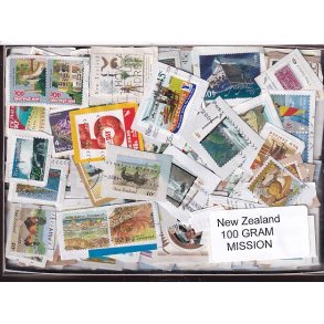 New Zealand - 100 g. Billedm�rker - Mission