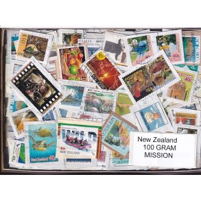 New Zealand - 100 g. Billedm�rker - Mission