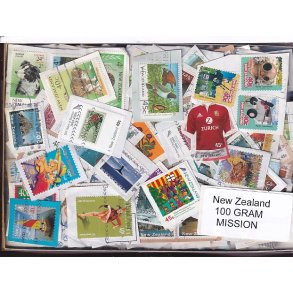 New Zealand - 100 g. Billedm�rker - Mission