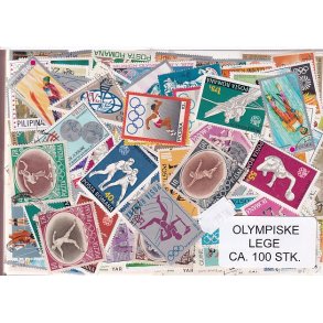 Olympiade p Frimrker. St/ust. 100 stk.