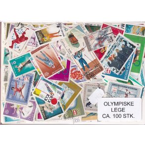 Olympiade p Frimrker. St/ust. 100 stk.