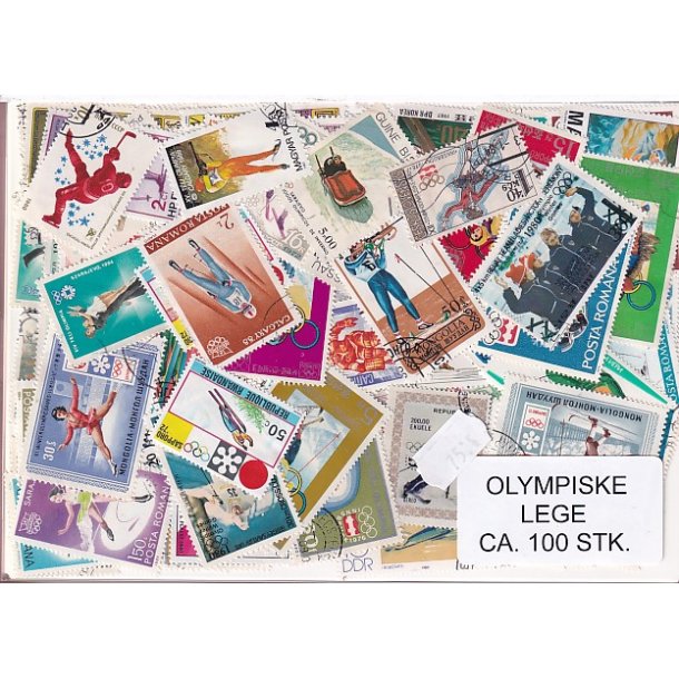 Olympiade p Frimrker. St/ust. 100 stk.