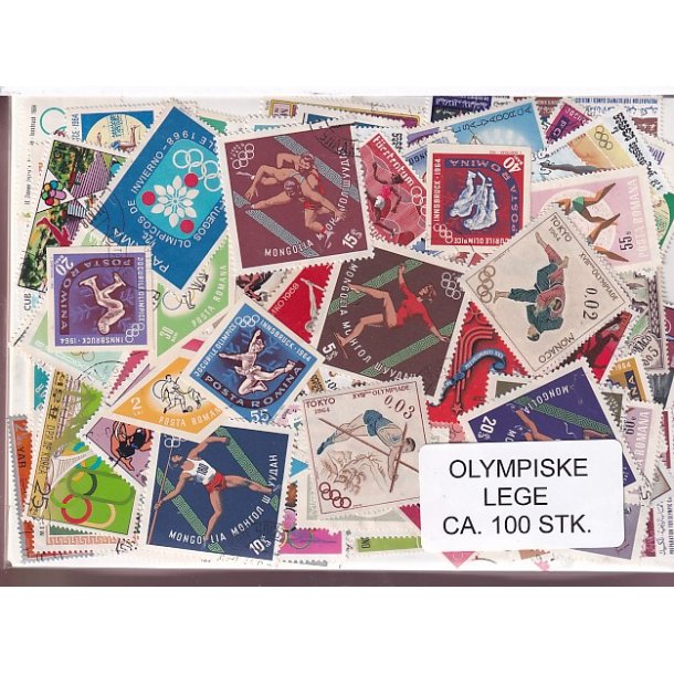 Olympiade p Frimrker. St/ust. 100 stk.