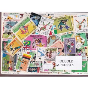 Fodbold p Frimrker. St/ust. 100 stk.