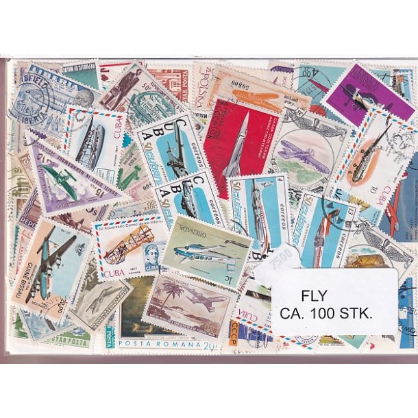 Fly p Frimrker. St/ust. 100 stk.