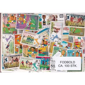  Fodbold p Frimrker. St/ust. 100 stk.