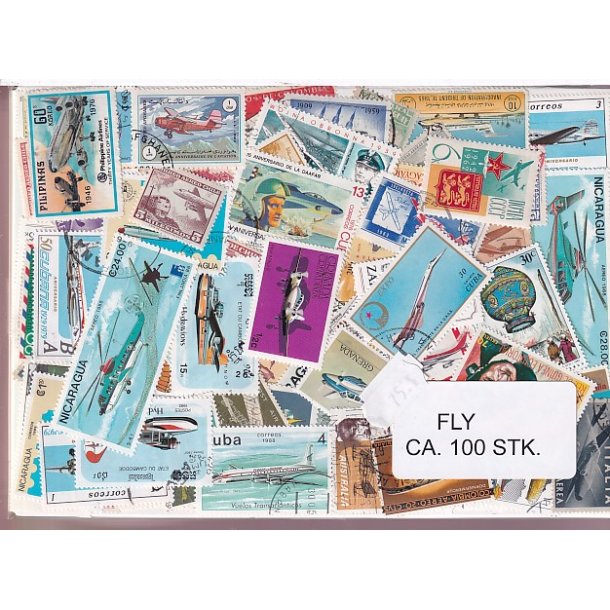 Fly p Frimrker. St/ust. 100 stk.