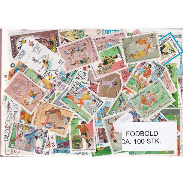 Fodbold p Frimrker. St/ust. 100 stk.