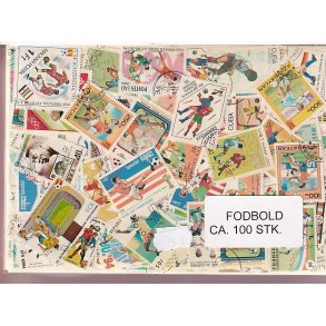 Fodbold p Frimrker. St/ust. 100 stk.