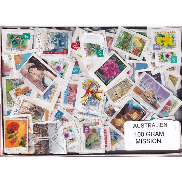 Australien 100 g. Mission - Billedm�rker - Hjemkommet 20 - 11 - 2022