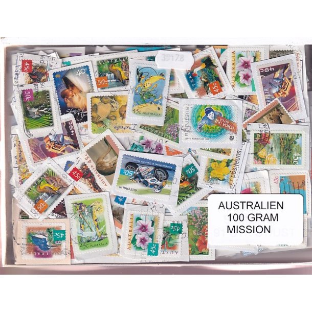Australien 100 g. Mission - Billedm�rker - Hjemkommet 20 - 11 - 2022