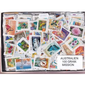 Australien 100 g. Mission - Billedm�rker - Hjemkommet 20 - 11 - 2022