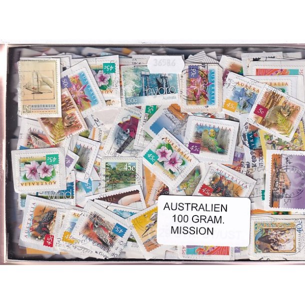 Australien 100 g. Mission - Billedm�rker - Hjemkommet 20 - 11 - 2022