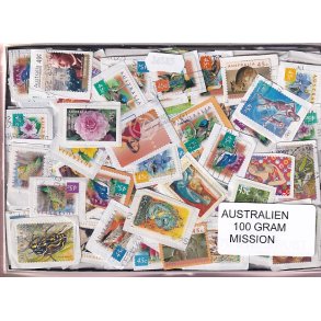 Australien 100 g. Mission - Billedm�rker - Hjemkommet 20 - 11 - 2022