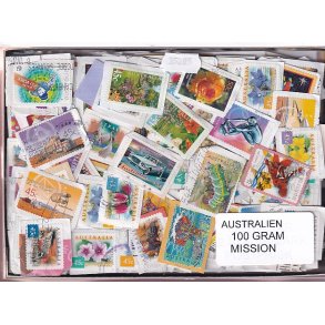 Australien 100 g. Mission - Billedm�rker - Hjemkommet 20 - 11 - 2022