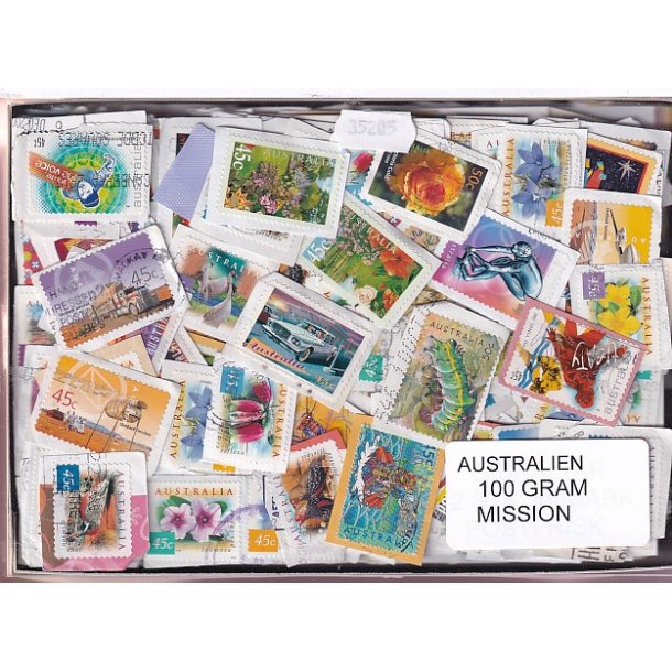 Australien 100 g. Mission - Billedm�rker - Hjemkommet 20 - 11 - 2022