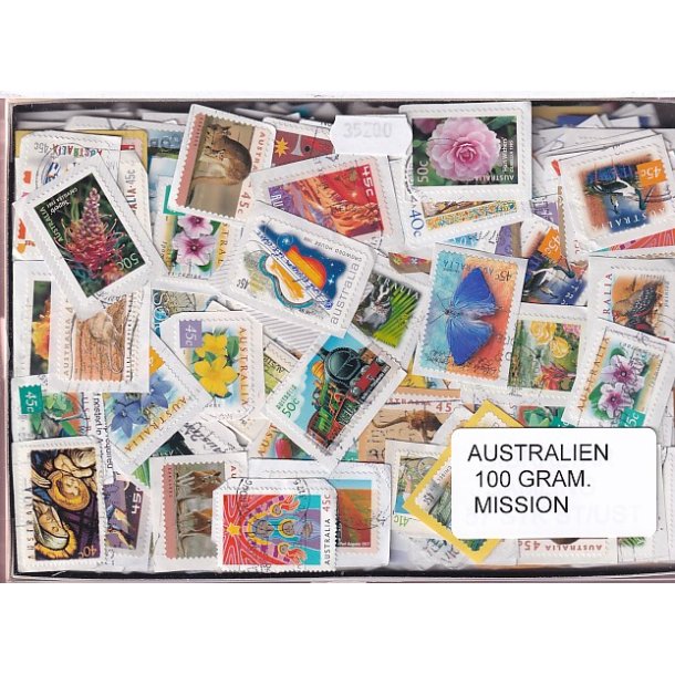 Australien 100 g. Mission - Billedm�rker - Hjemkommet 20 - 11 - 2022