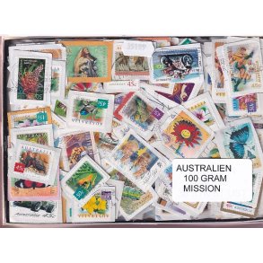 Australien 100 g. Mission - Billedm�rker - Hjemkommet 20 - 11 - 2022