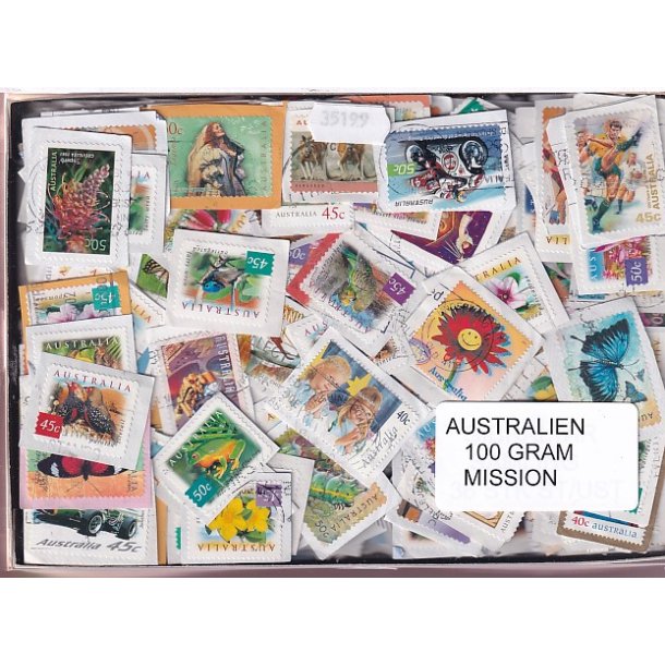 Australien 100 g. Mission - Billedm�rker - Hjemkommet 20 - 11 - 2022