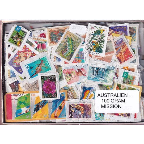 Australien 100 g. Mission - Billedm�rker - Hjemkommet 20 - 11 - 2022