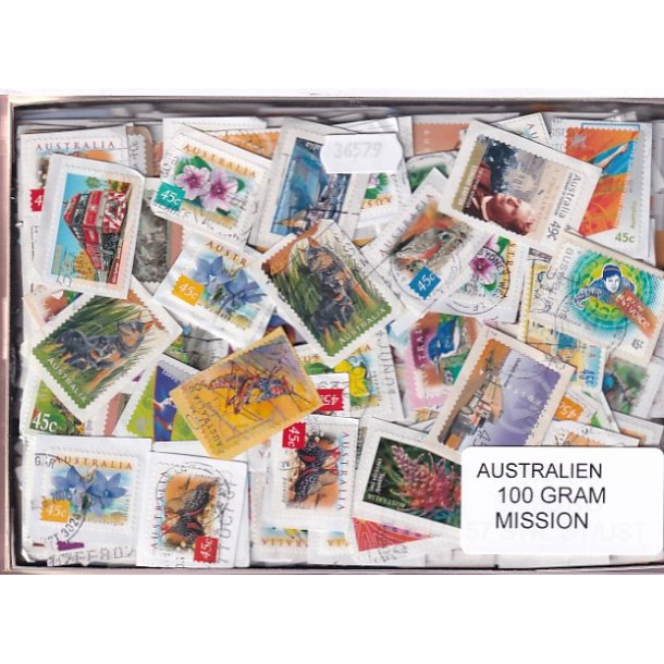 Australien 100 g. Mission - Billedm�rker - Hejmkommet 20 - 11 - 2022