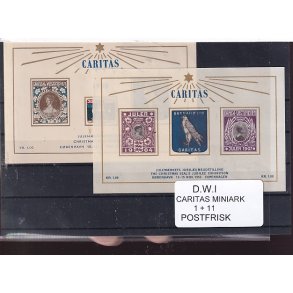 Dansk Vestindien - Caritas Miniark 1 - 11 - Postfrisk