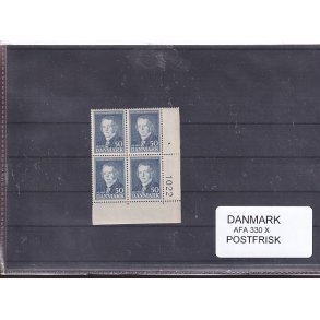 Danmark - AFA 330 X - Postfrisk