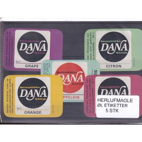 Etiketter - Herlufmagle -  5 Stk.