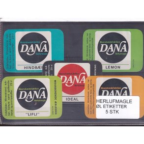 Etiketter - Herlufmagle -  5 Stk.