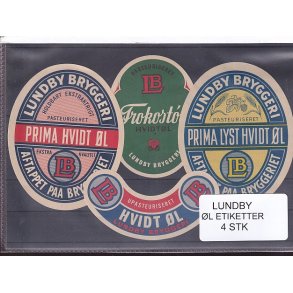 l Etiketter - Lundby  4 Stk.