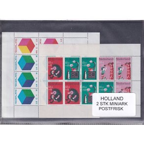 Holland - 2 Firblokke - Postfrisk