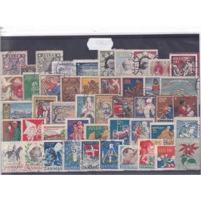 Danmark Enkeltmrker 1904 - 1950 - Stemplet