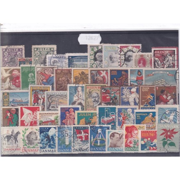 Danmark Enkeltmrker 1904 - 1950 - Stemplet