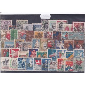 Danmark Enkeltmrker 1904 - 1950 - Stemplet