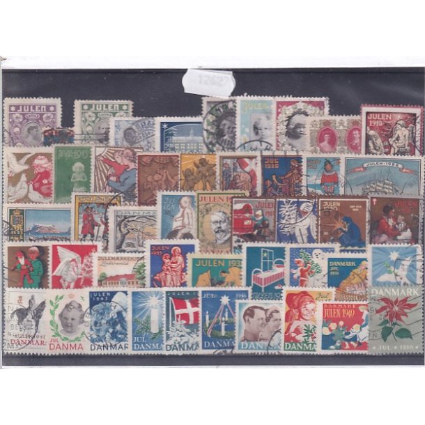 Danmark Enkeltmrker 1904 - 1950 - Stemplet