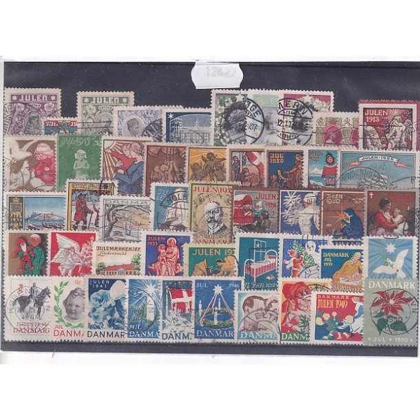 Danmark Enkeltmrker 1904 - 1950 - Stemplet
