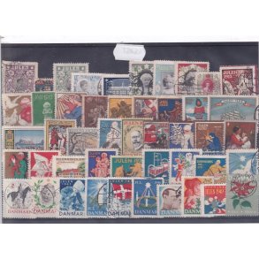 Danmark Enkeltmrker 1904 - 1950 - Stemplet
