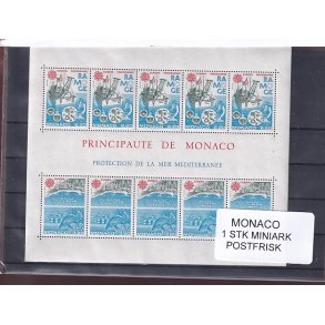 Monaco - Miniark - Postfrisk