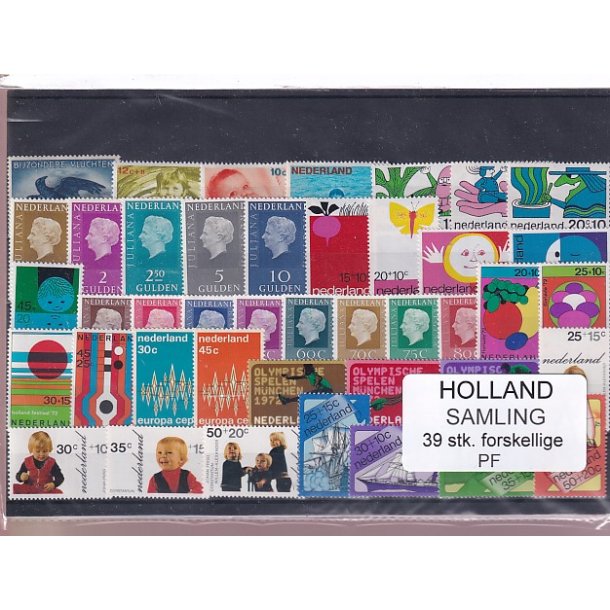 Holland Samling - 39 Stk. - Postfrisk