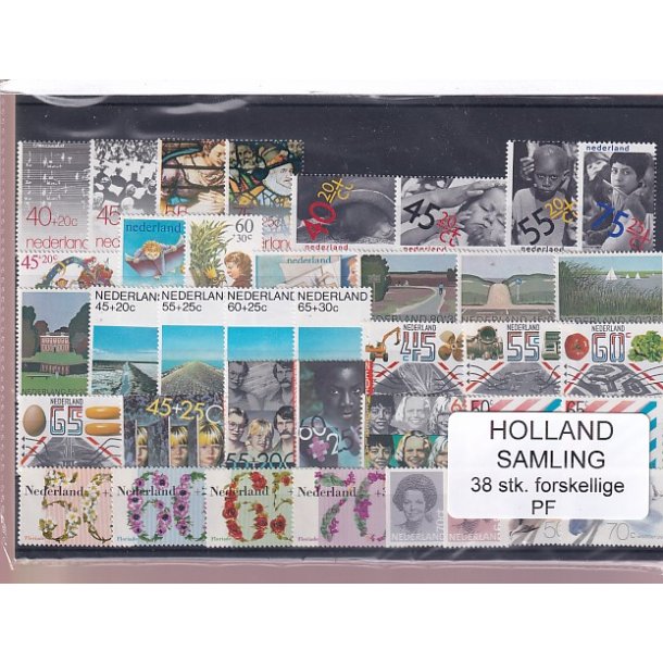 Holland Samling - 38 Stk. - Postfrisk