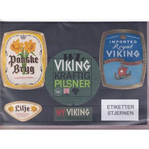 Etiketter - Stjernen -  3 Stk.