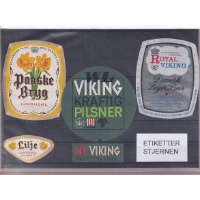 Etiketter - Stjernen -  3 Stk.