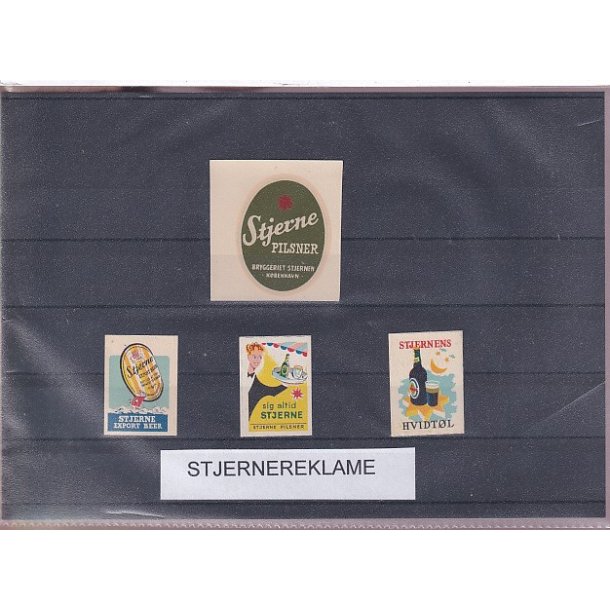 Stjernereklame - 4 Stk.