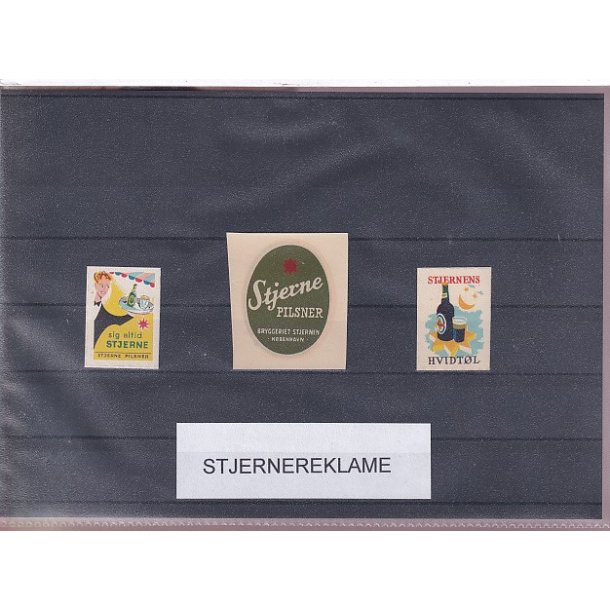 Stjernereklame - 3 Stk.