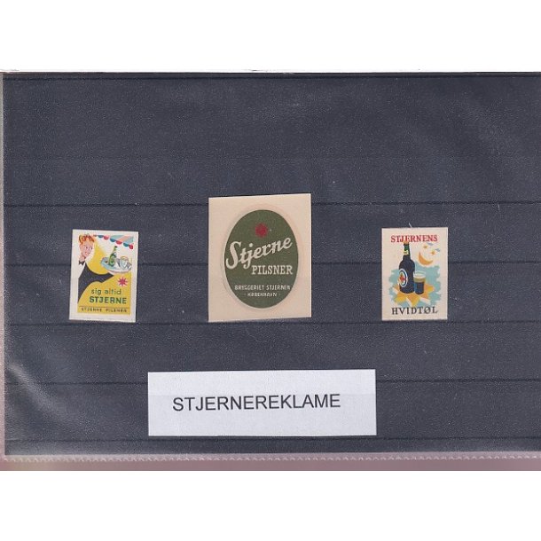 Stjernereklame - 3 Stk.