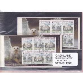 Grnland - Frimrkehfte HS 16 - HS 17 - Stemplet