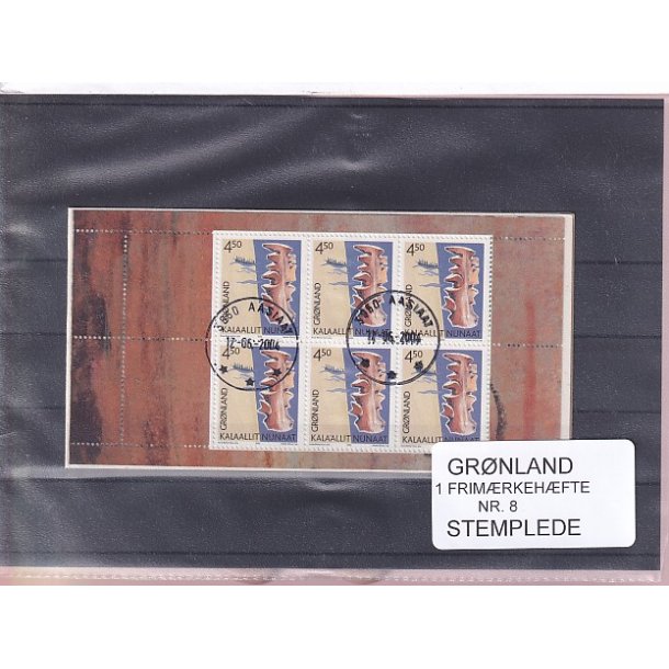 Grnland - Frimrkehfte NR. 8 - Stemplet