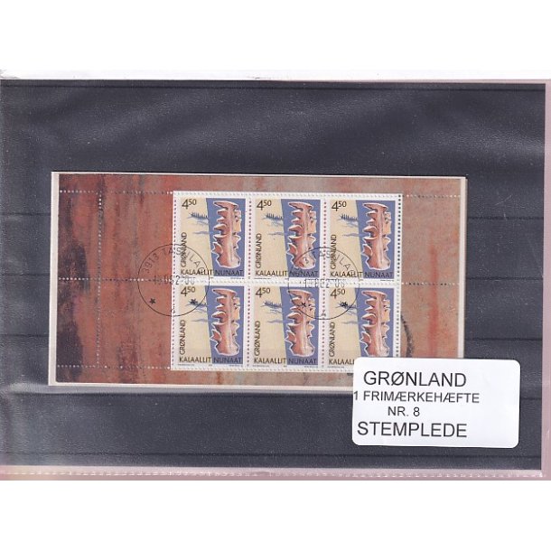 Grnland - Frimrkehfte NR. 8 - Stemplet