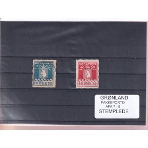 Grnland - Pakkeporto AFA - 5 - Stemplet